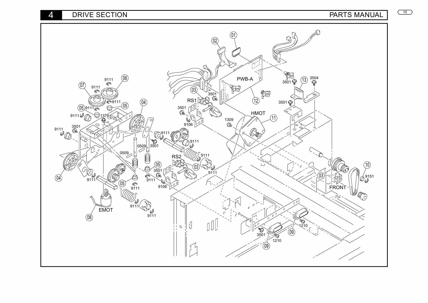 Konica-Minolta Options PF-117 Parts Manual-5